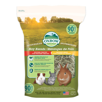 Oxbow Animal Health Hay Blends Western Timothy & Orchard Grass Hay Blends 1ea/90 oz