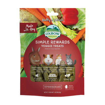 Oxbow Small Animal Simple Reward Vegetable Treat 3Oz Default Title