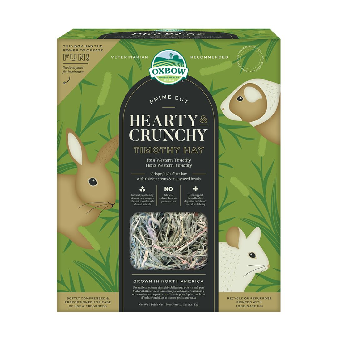 Oxbow Small Animal Prime Crunchy Timothy Hay 40oz. Default Title