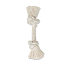 Mammoth Pet Products 100% Cotton Rope Bone White 1ea/6 in, Mini Default Title