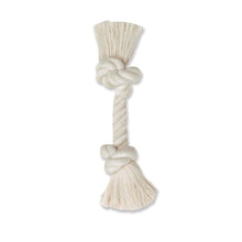 Mammoth Pet Products 100% Cotton Rope Bone White 1ea/12 in, MD Default Title