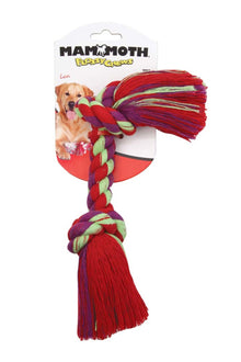Mammoth Cotton Blend Color Rope Bone Mini 6in