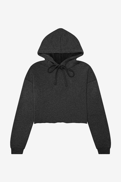 Custom Women's Cropped Fleece Hoodie