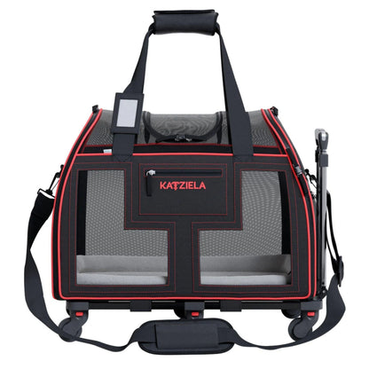 Katziela Luxury Lorry Wheeled Carrier Red
