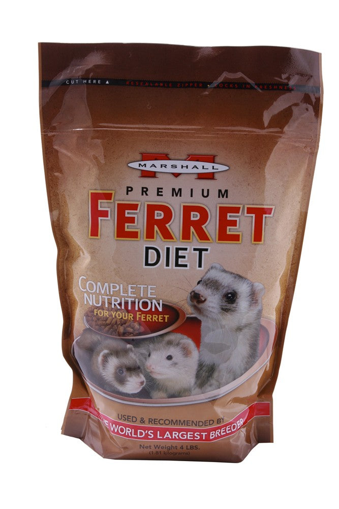 Marshall Pet Products Premium Ferret Diet Dry Food 4 Lb