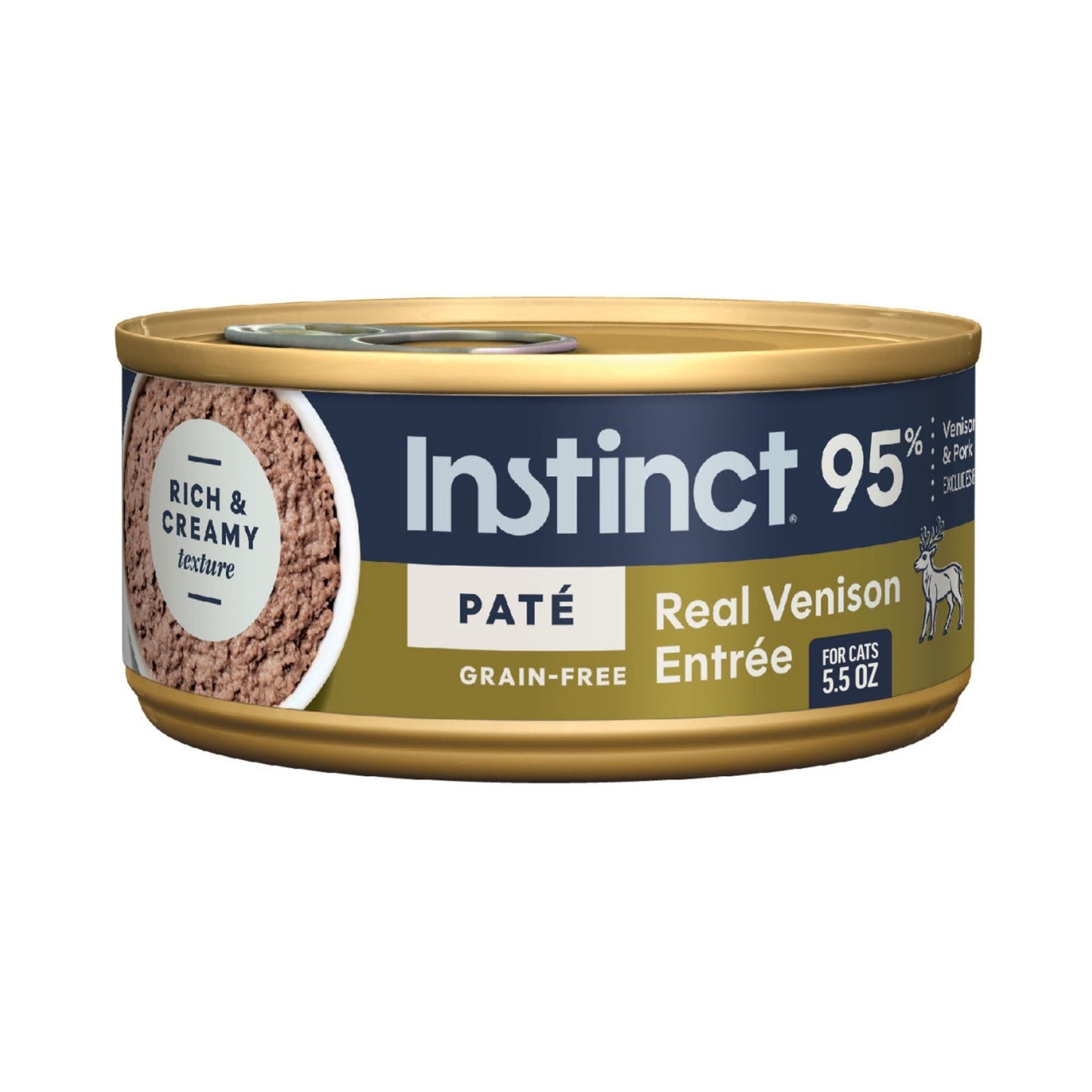 Natures Variety Instinct Cat Original Venison 5.5oz. (Case of 12)
