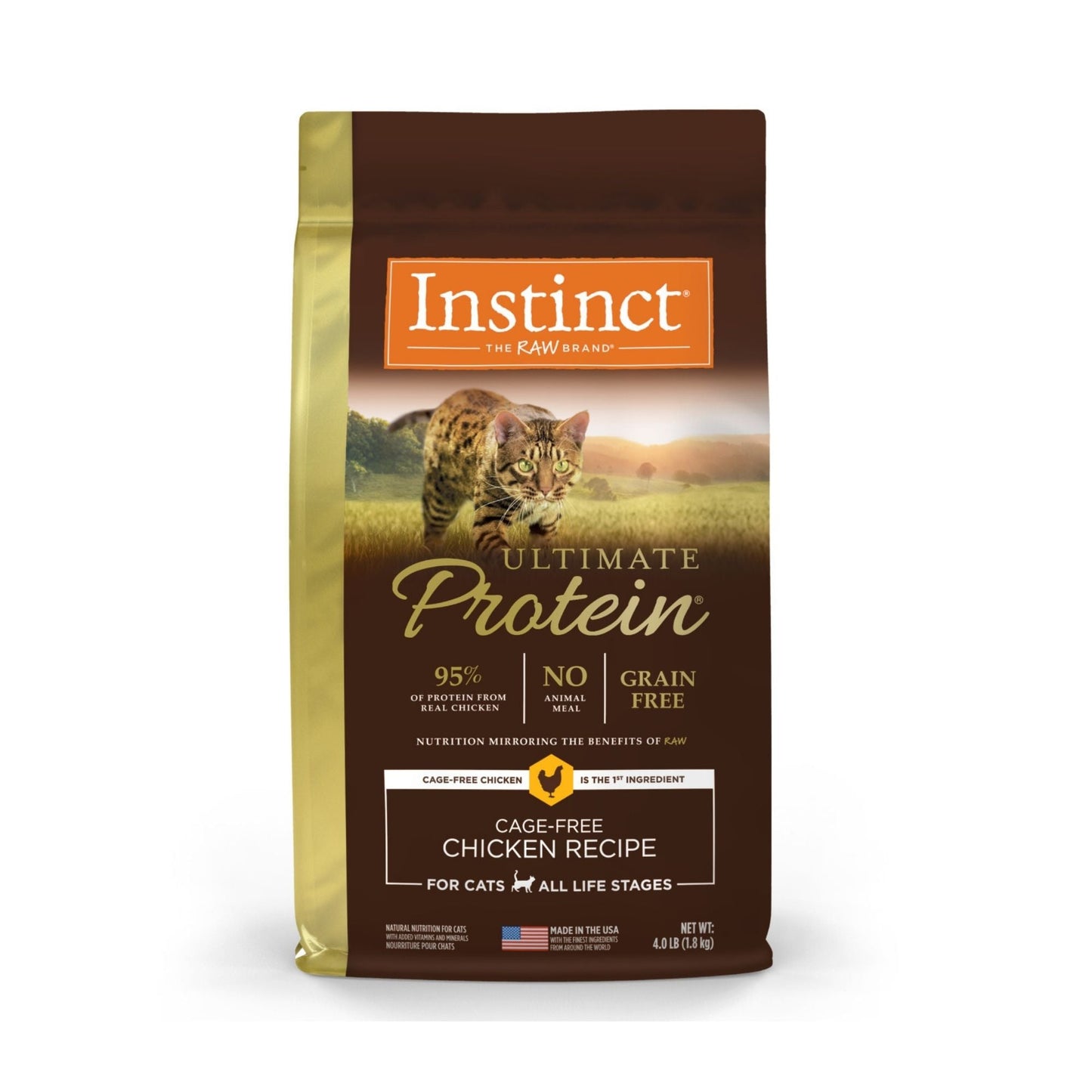 Instinct Ultimate Protein Cat Chicken Grain-free 4Lb