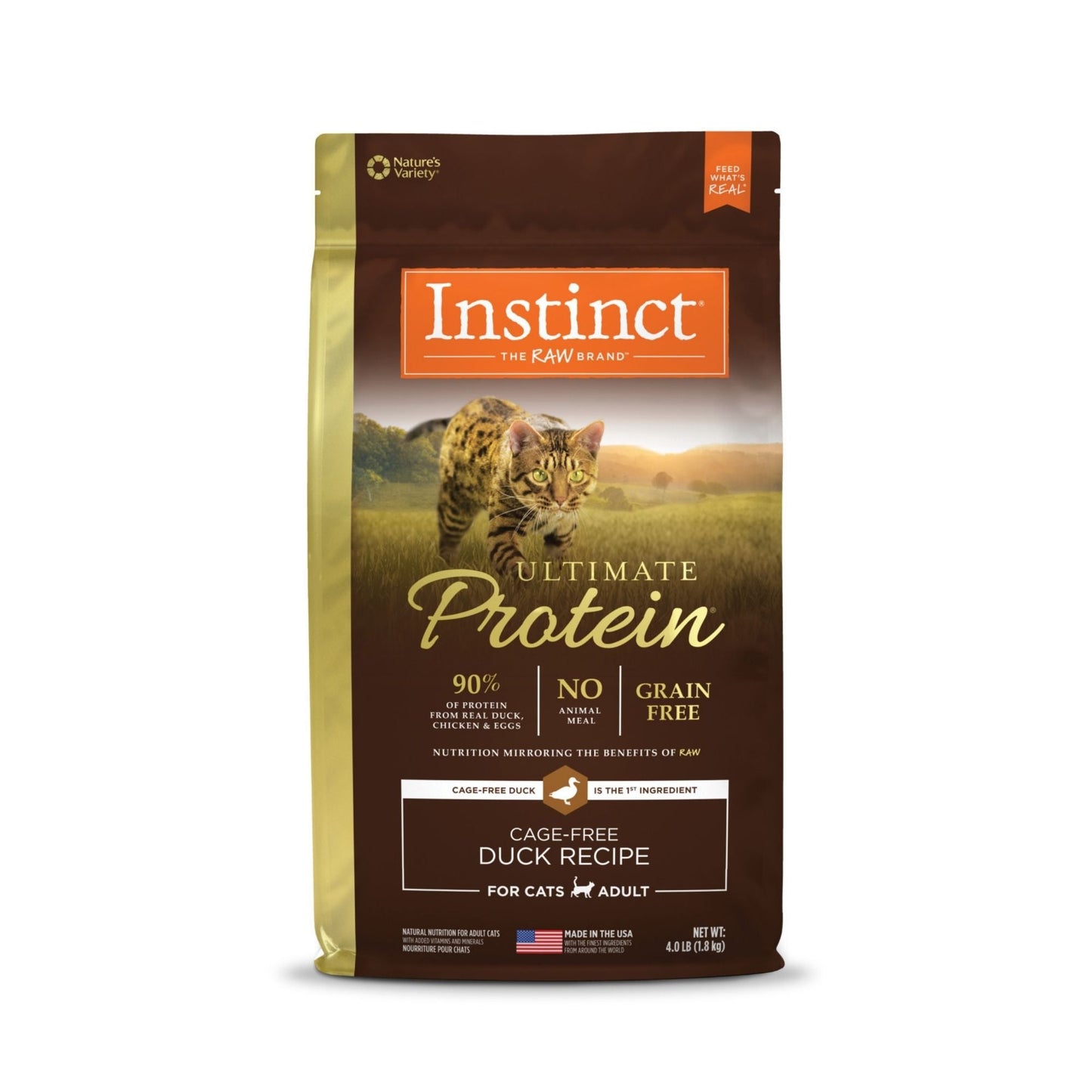 Instinct Ultimate Protein Cat Duck Grain-free 4Lb