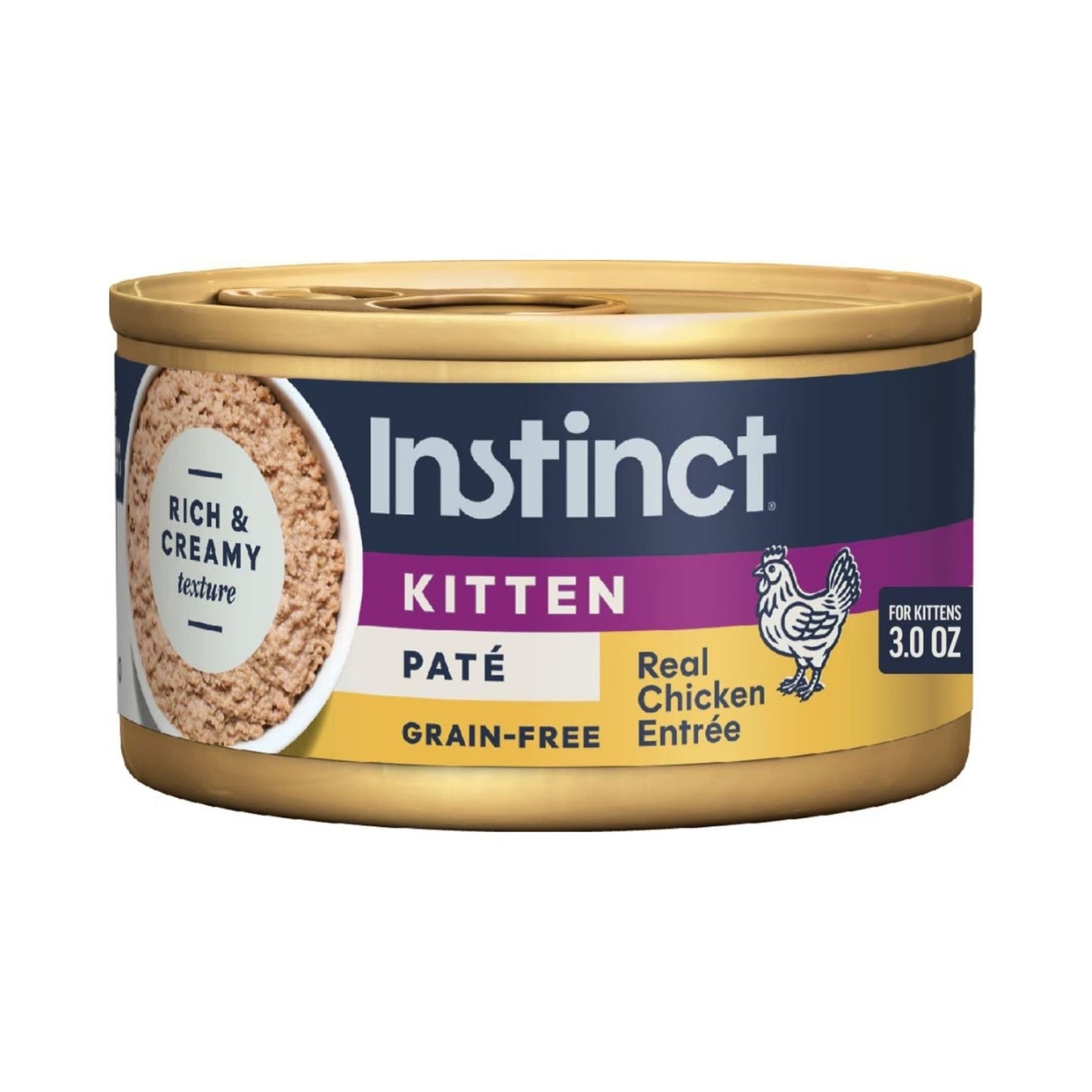 Natures Variety Instinct Cat Original Kitten Chicken 3oz. (Case of 24)