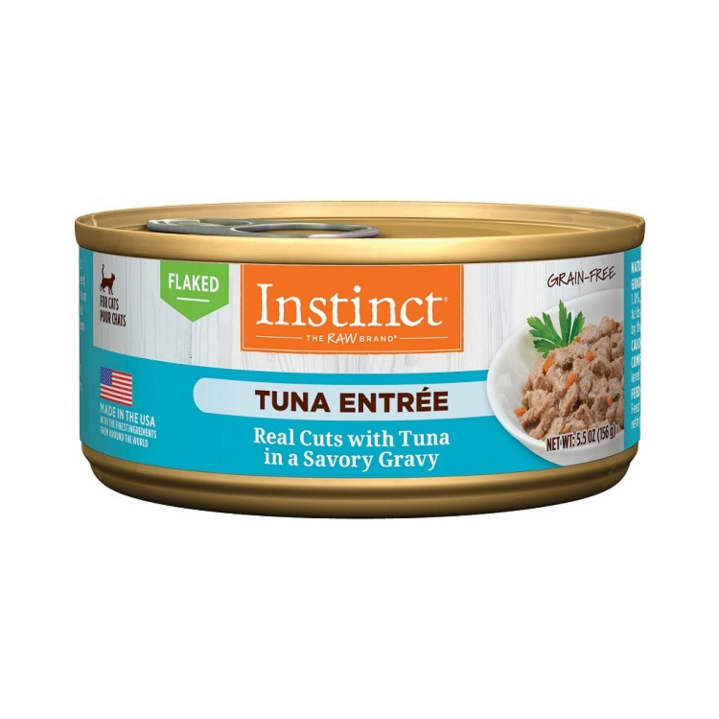 Natures Variety Instinct Cat Tuna Flaked 5.5oz.(Case of 12)