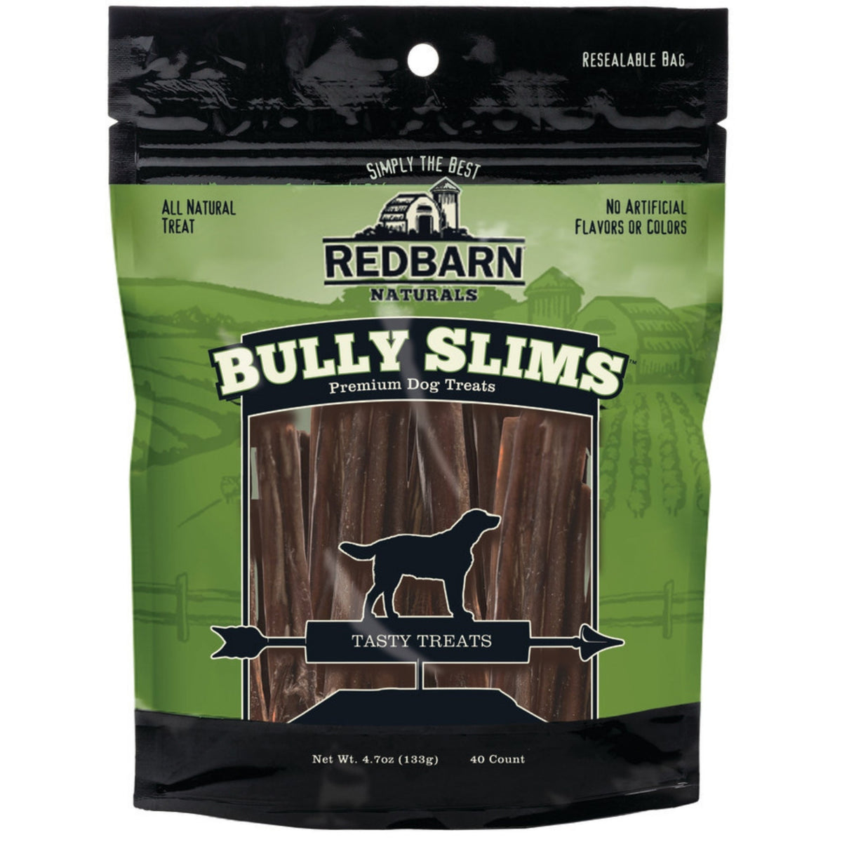 Redbarn Pet Products Bully Slims Dog Treat 1ea/4.7 oz, 40 ct