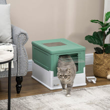 Fully Enclosed Cat Litter Box