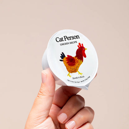 Cat Person Cat Shredded Chicken In Broth 2.75oz