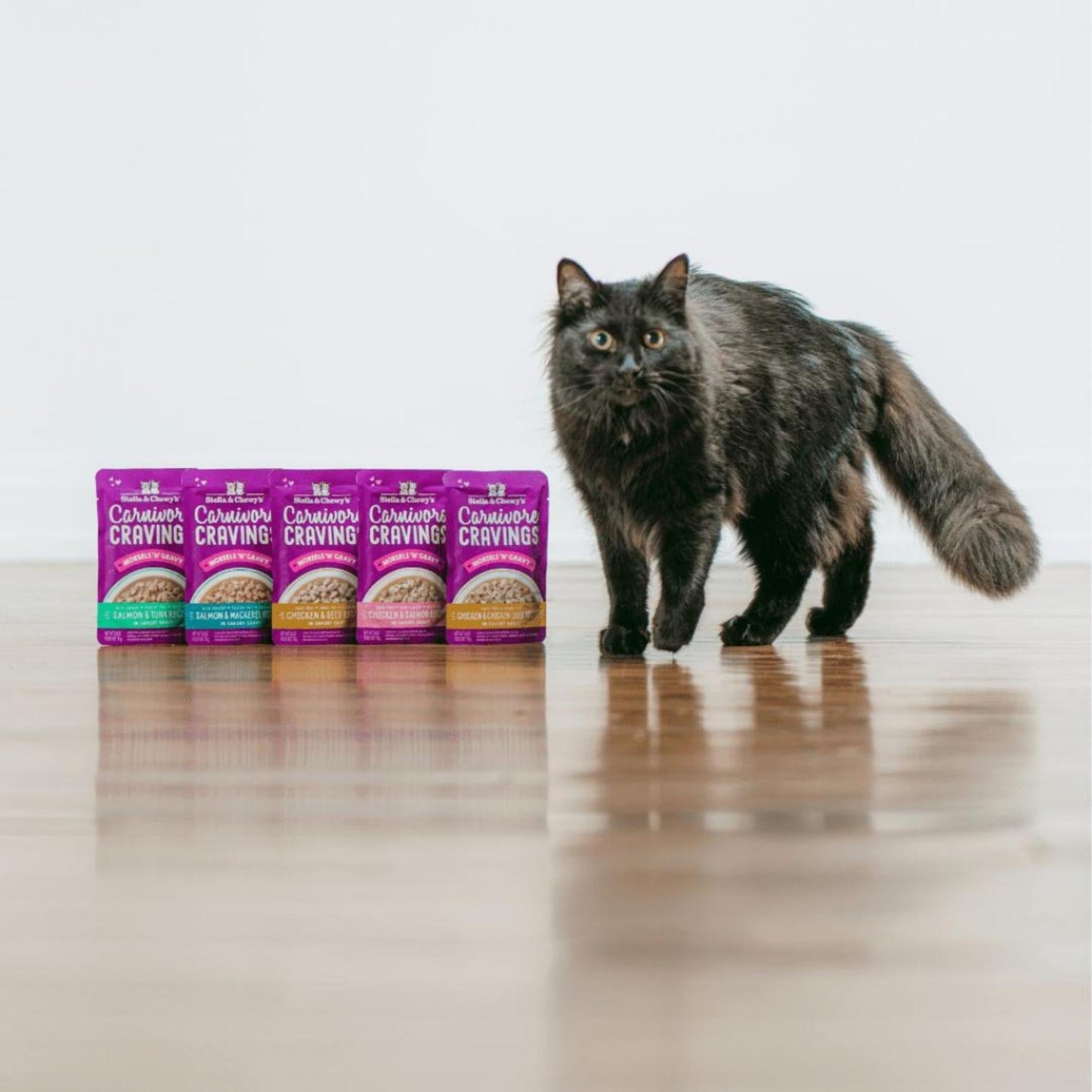Stella & Chewy's Carnivore Cravings Morsels'N'Gravy Chicken & Salmon Recipe 2.8oz. Default Title