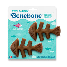 !Benebone Fishbone Dog Chew Toy Salmon, 1ea/XS|2 pk