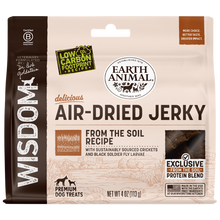 Earth Animal Dog Wisdom Air-Dried Jerky From The Soil 4 oz.