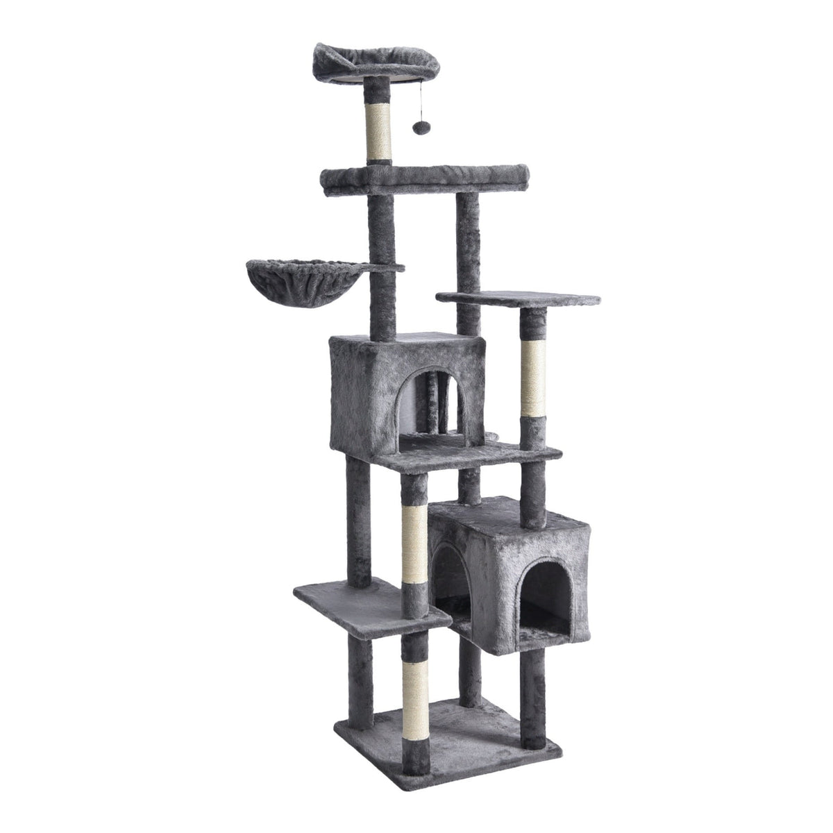 Max & Marlow 7 Level Cat Activity Tree 1ea/75.5 in.