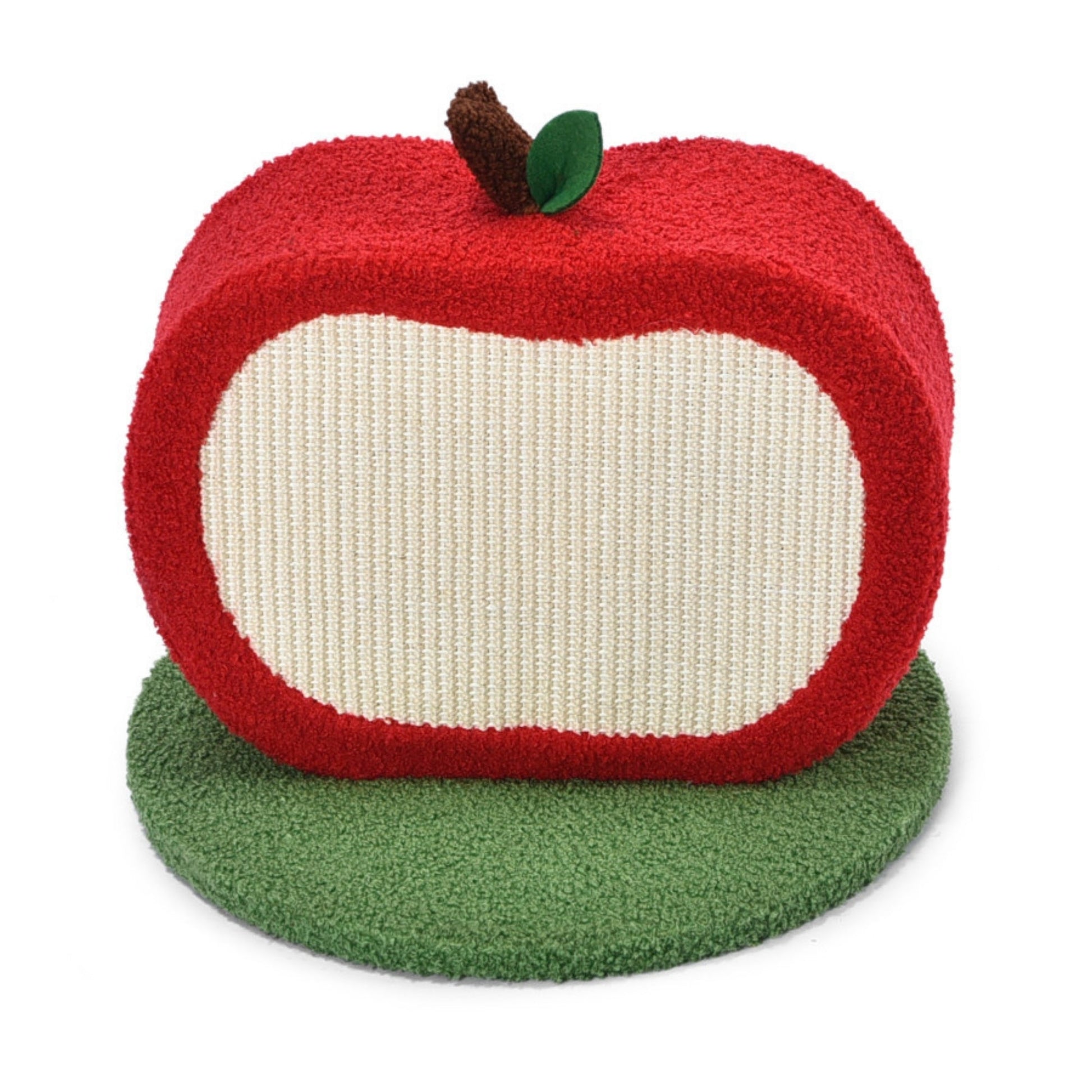 Max & Marlow Apple Novelty Cat Scratcher Apple, 1ea