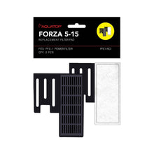 Aquatop FORZA Replacement Filter Inserts with Premium Activated Carbon 5-15 Black, White 2 Pack Default Title