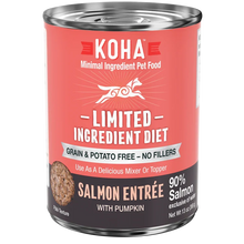 Koha Dog Limited Ingredient Grain Free 90% Salmon 13oz. (Case of 12)