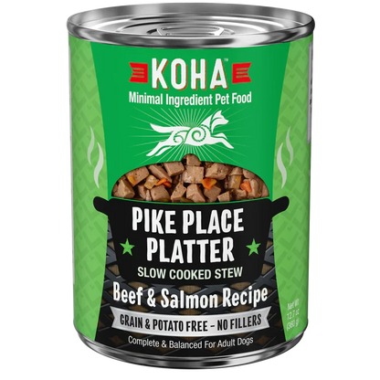 Koha Dog Grain Free Pike Place Stew 12.7oz. (Case of 12)