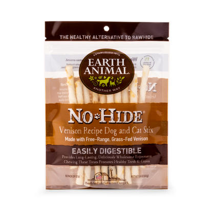 Earth Animal No Hide Venison Pet Stix (10pk) (1.6oz)