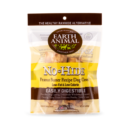 Earth Animal No Hide Peanut Butter Small Dog Treats (2pk) (2.4oz)