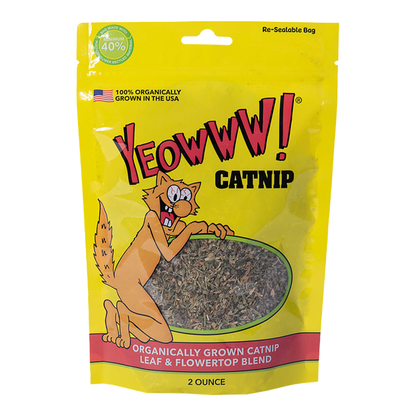 YEOWWW! Catnip Bag Cat Treat 2oz.