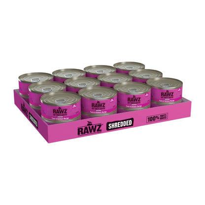 Rawz Cat Shredded Chicken Pumpkin 5.5oz. (Case of 24)