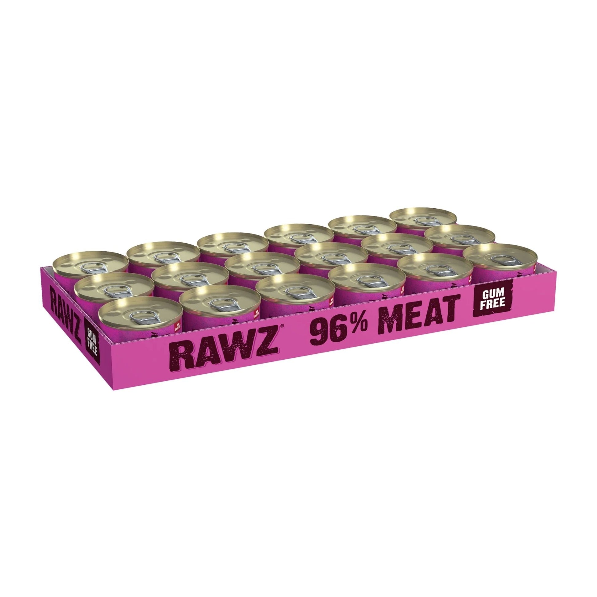 Rawz Cat 96% Beef Beef Liver Pate 3oz. (Case of 18)