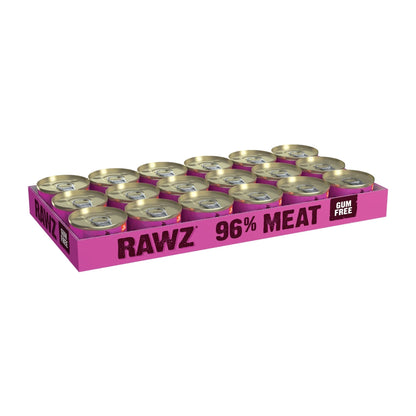 Rawz Cat 96% Rabbit Pate 3oz. (Case of 18)