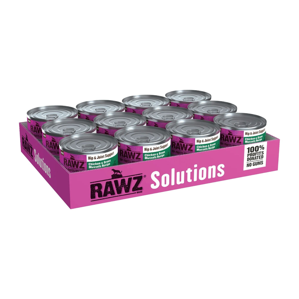 Rawz Hip & Joint Cat Chicken Green Mussels Pate 5.5oz. (Case of 24)