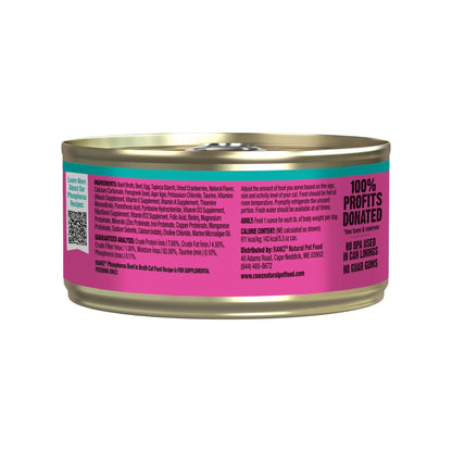 Rawz Phosphorus Cat Beef Pate 5.5oz. (Case of 24)