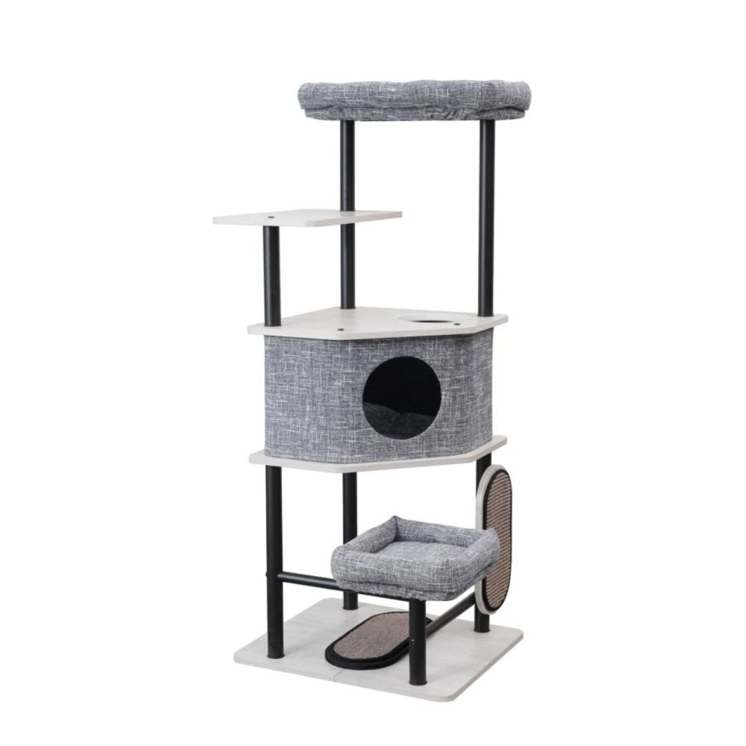PetPals Grayson Industrial Style Cat Tree
Grey 61 in