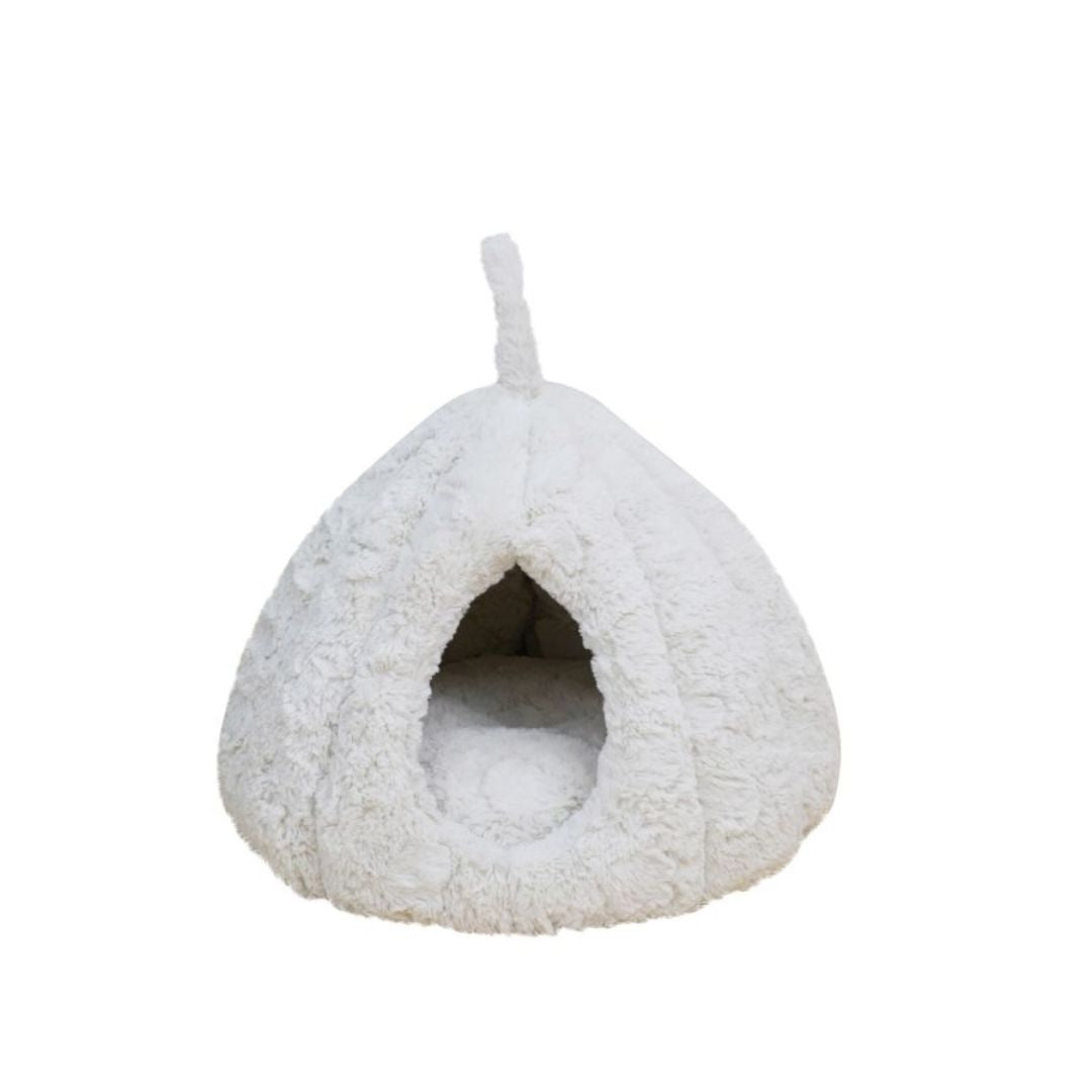 PetPals Rose Hut Pet Bed
Ivory 17.7 in