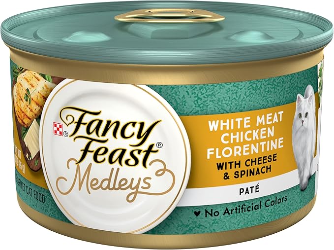 Fancy Feast Medleys Chicken with Cheese & Garden Greens (3oz)
