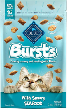 Blue Buffalo Bursts Seafood Filled Cat Treat (2oz)