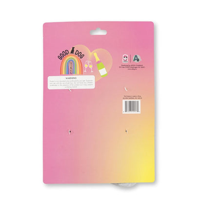 Champawgne Cheers Plush Dog Toy Gift Set With Squeaker Crinkle Paper