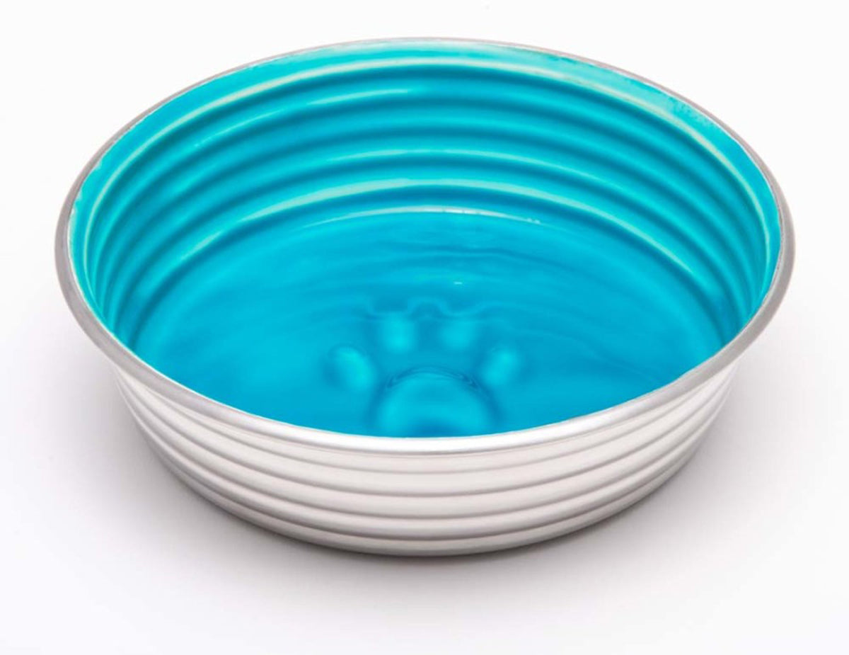 Loving Pets Le Bol Dog Bowl Siene Blue Medium