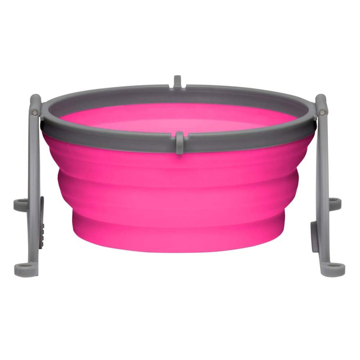 Loving Pets Bella Roma Travel Dog Bowl Pink Medium