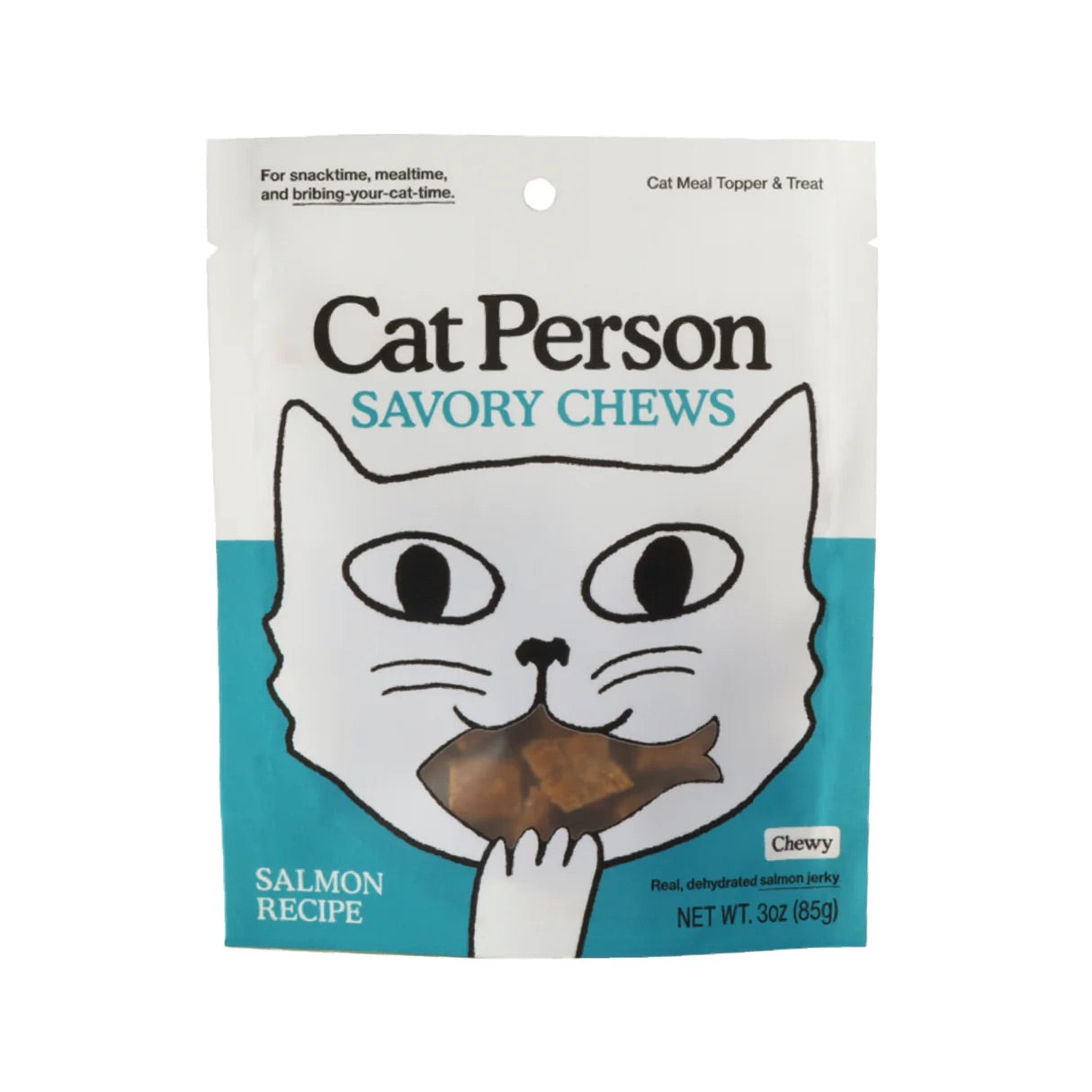 Cat Person Cat Treat Soft Chews Salmon 3oz
