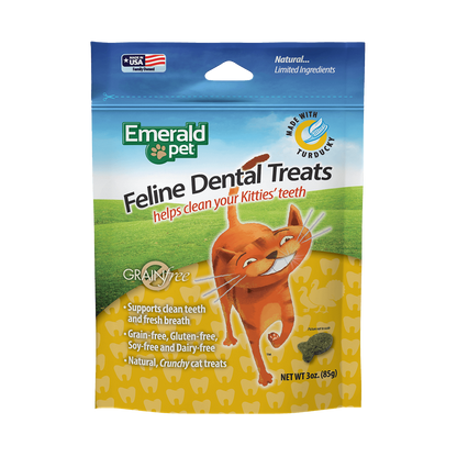 Emerald Pet Cat Dental Treat Turducky 3oz Default Title