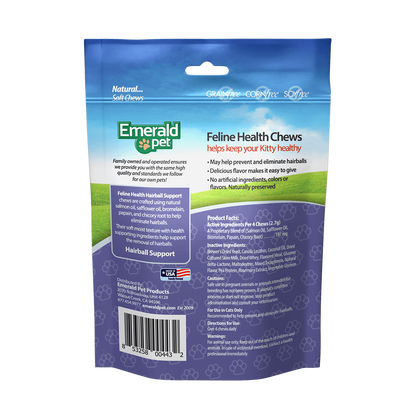 Emerald Pet Hairball Formula Cat Treats Chicken 2.5oz. Default Title