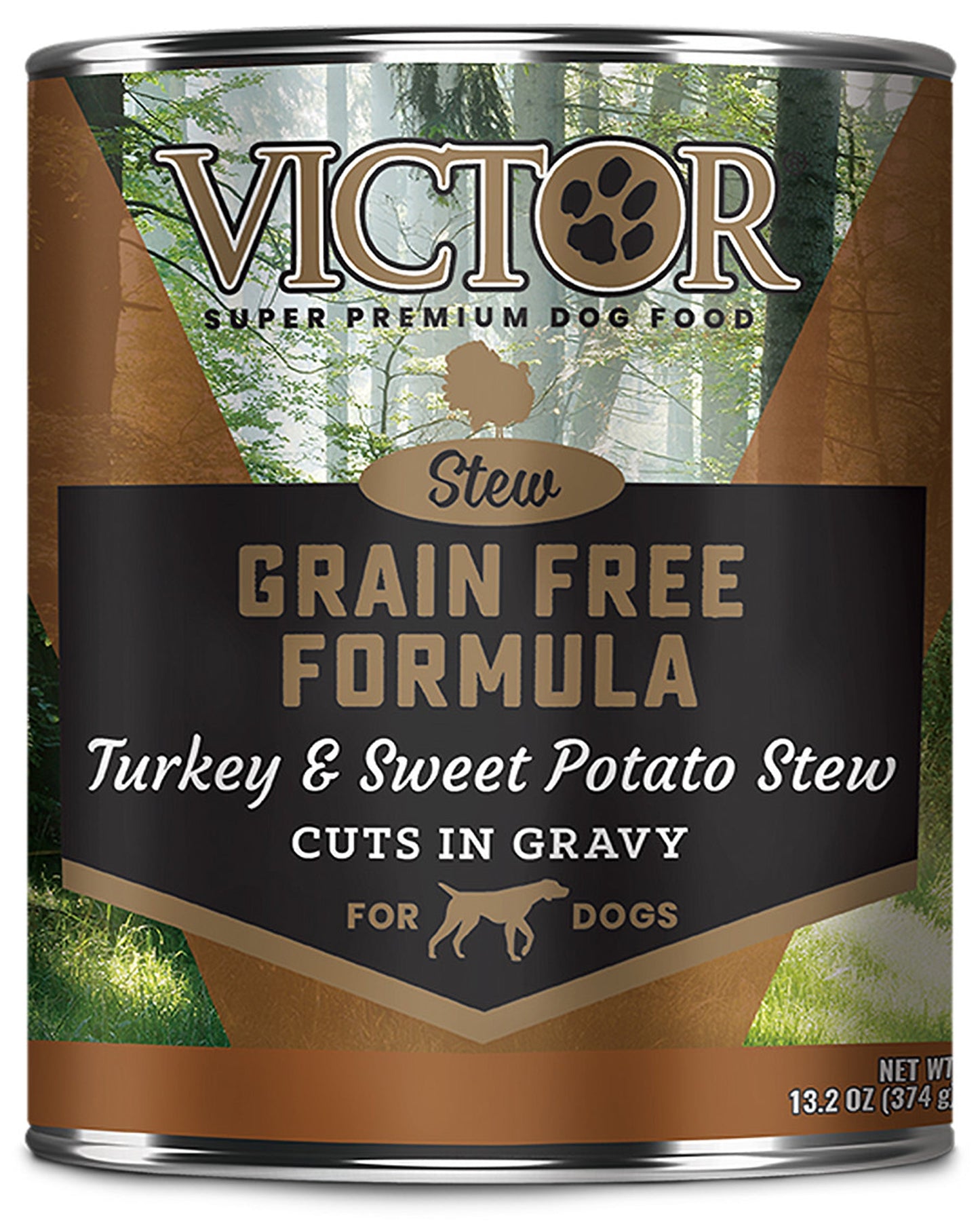 Victor Grain Free Turkey & Sweet Potato Can Dog Food 12ea/13.2oz