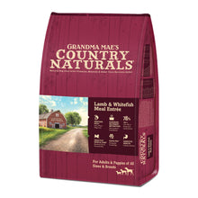 Grandma Mae's Country Naturals Dry Dog Food Lamb & Whitefish Meal 14lb