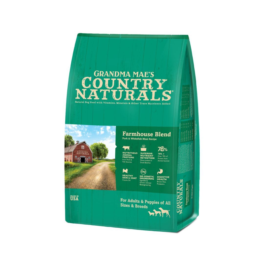 Grandma Mae'S Country Naturals Dog Farmhouse Blend 24Lb