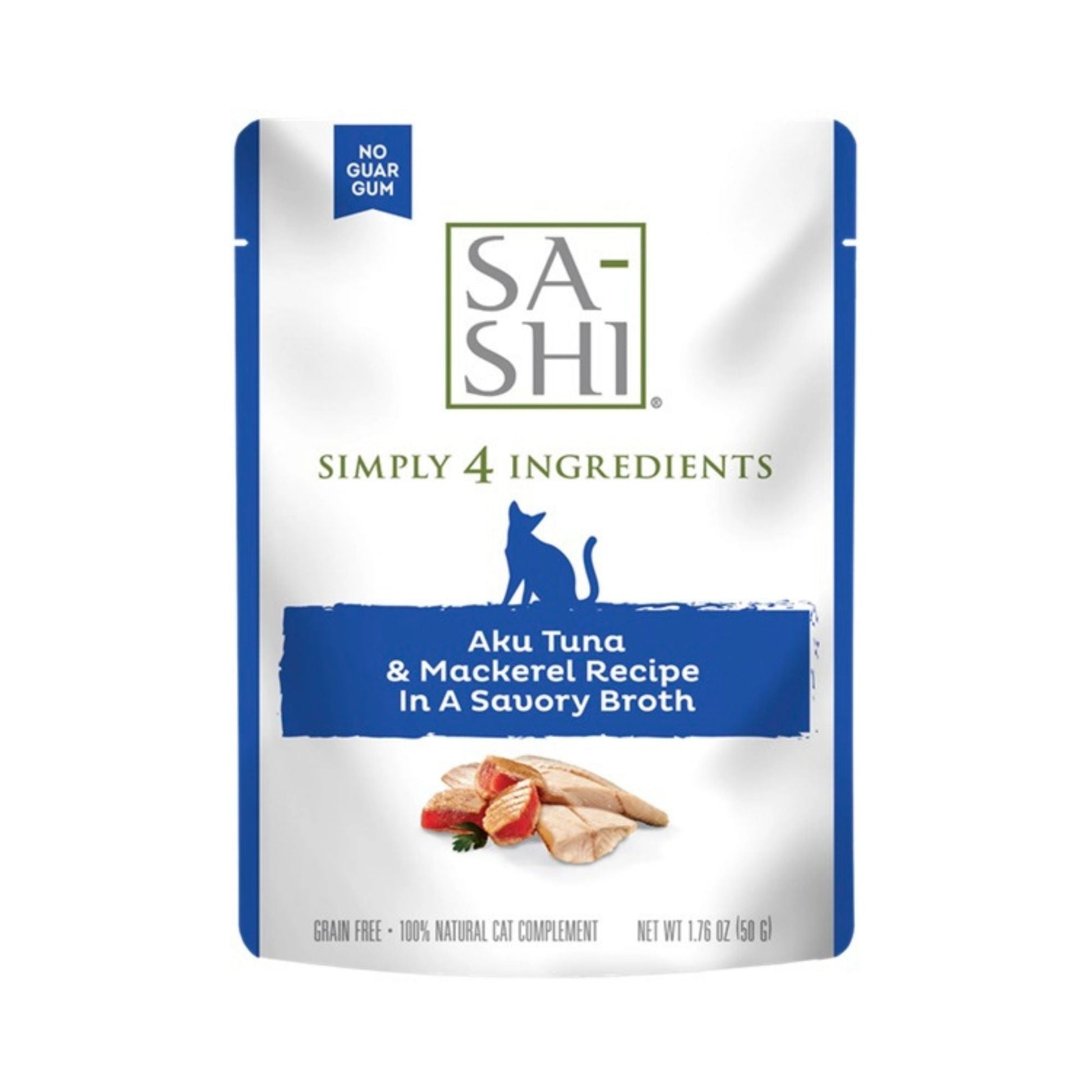 Sh-Shi Tuna Mackerel 1.76oz. Simply 4 (Pouches of 8)