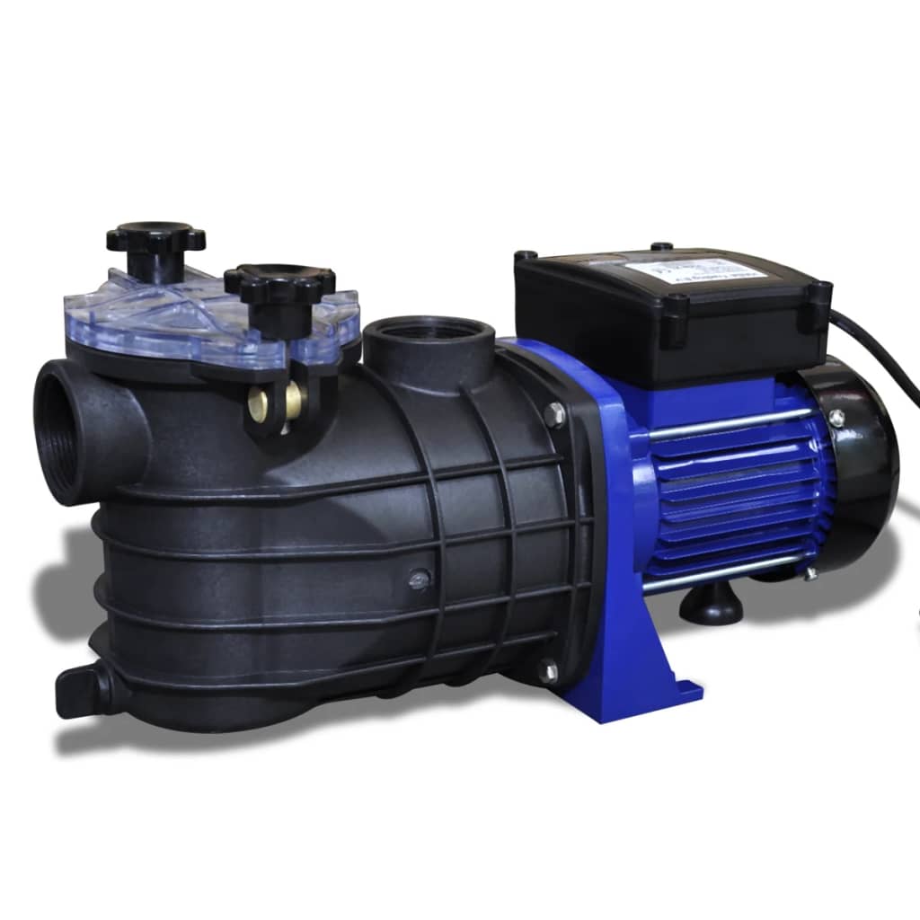 NNEVL Swimming Pool Pump Electric 500W Blue