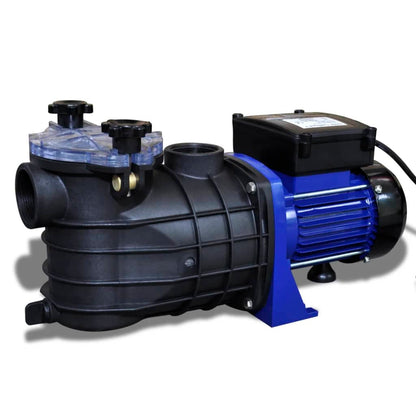 NNEVL Swimming Pool Pump Electric 500W Blue
