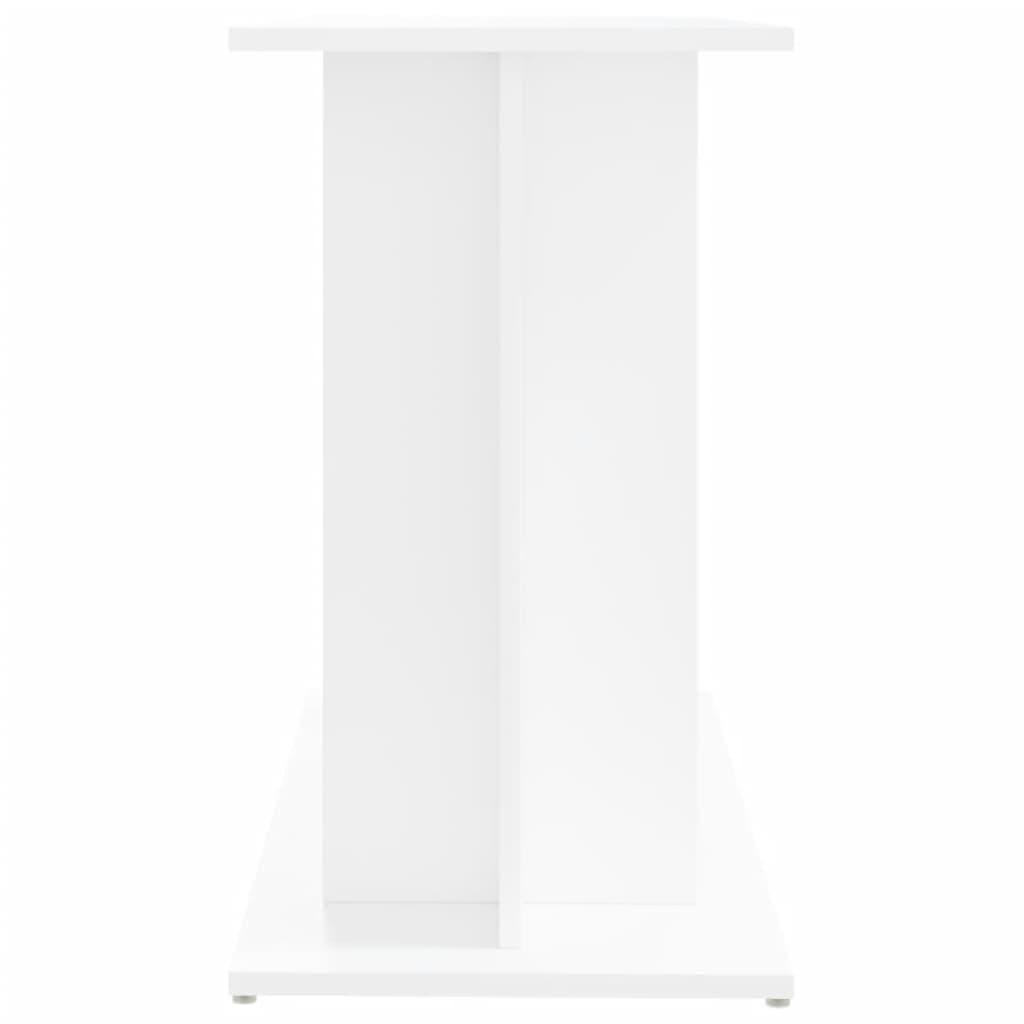 NNEVL Aquarium Stand White 80x35x60 cm Engineered Wood